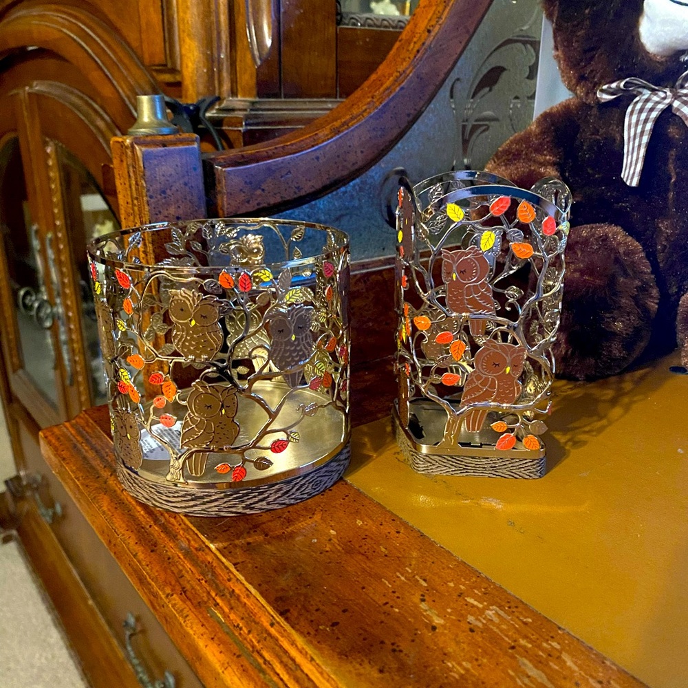 Bath & Body Works 🦉 Owl Holder Set